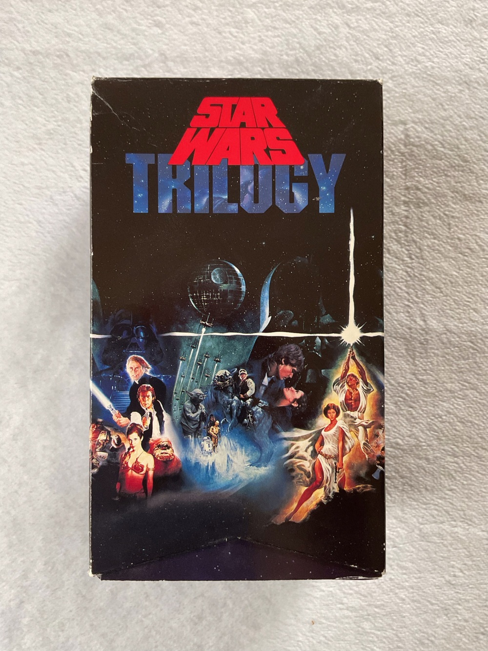 Star Wars Trilogy VHS Box Set CBS FOX Video Original Trilogy Sci-Fi Movies 1988